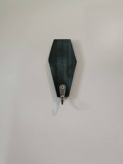 coffin wall decor with hook