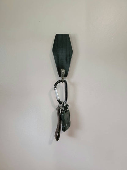coffin wall decor with hook