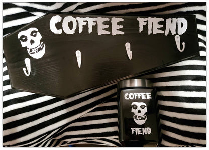 Coffee fiend  coffee canister
