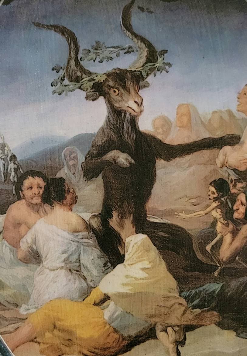 Francisco Goya wall plaque